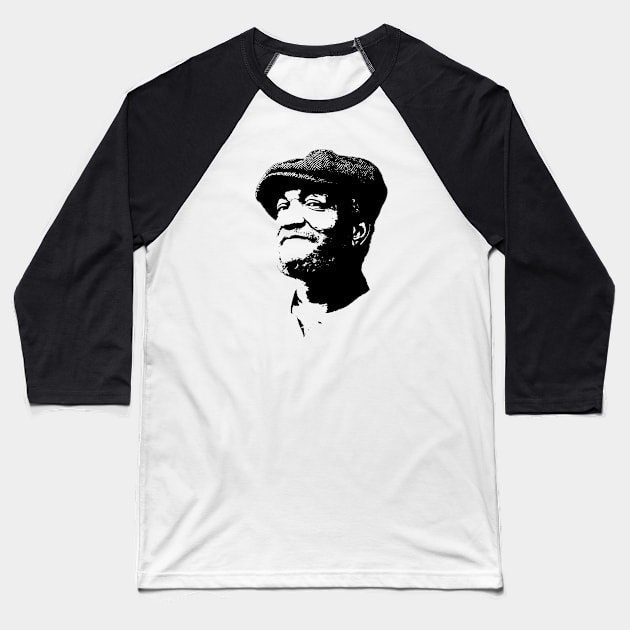 Fred Sandford Baseball T-Shirt by UrbanLifeApparel